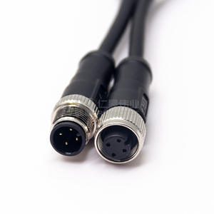 M12 Cable de conector de <span class=keywords><strong>sensor</strong></span> a prueba de agua Enchufe macho y hembra 4 5 8pin + 2M Línea de PVC Conectores de <span class=keywords><strong>sensor</strong></span> de un tipo - Product Image 1