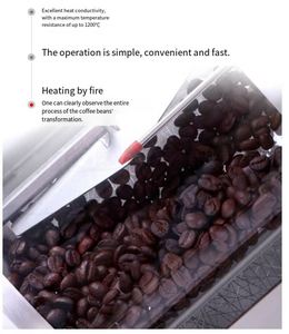 Tostador de Granos de Café Comercial con Temperatura Ajustable para Uso en el Hogar, Restaurantes y Panaderías con Motor como Componente Principal - Product Image 5
