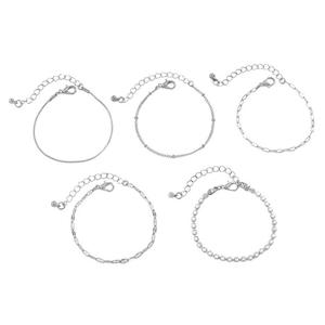 Eleganti bracciali eleganti alla moda in oro per le donne braccialetti geometrici in acciaio inox e ottone per feste matrimoni e compleanni - Product Image 2