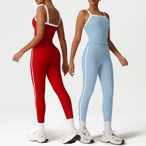 Set Sportivo da Donna alla Moda con Reggiseno Push-up ad Alto Supporto e Imbottiture, <span class=keywords><strong>Leggings</strong></span> ad Alta Elasticità con Effetto Push-up Glutei e Asciugatura Rapida, Set Fitness per Ragazze - Product Image 1