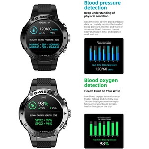 Reloj Inteligente Deportivo Inalámbrico Lokmat Attack 5 con Pantalla TFT de 1.32 Pulgadas, IP67, Monitor de Frecuencia Cardíaca y Presión Arterial - Product Image 3