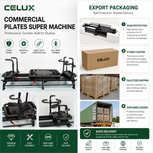 Máquina <span class=keywords><strong>de</strong></span> Entrenamiento Celux <span class=keywords><strong>de</strong></span> Alta Calidad <span class=keywords><strong>para</strong></span> Yoga, Tres Niveles, Supermodel, <span class=keywords><strong>de</strong></span> Aluminio Negro, <span class=keywords><strong>para</strong></span> Pilates Reformer, Portátil y Resistente - Product Image 5