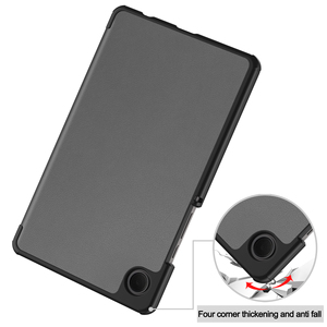 Custodia a libro di lusso in pelle PU per Samsung <span class=keywords><strong>Galaxy</strong></span> <span class=keywords><strong>Tab</strong></span> A9 <span class=keywords><strong>Plus</strong></span> 8.7 A11 X135, 2-in-1 antiurto con supporto a tre ante e funzione Auto Wake - Product Image 5