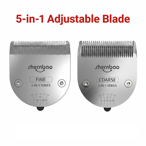 Cuchilla de Repuesto Profesional Shernbao <span class=keywords><strong>5</strong></span> <span class=keywords><strong>en</strong></span> <span class=keywords><strong>1</strong></span> para Todas las Cortadoras de Pelo <span class=keywords><strong>5</strong></span> <span class=keywords><strong>en</strong></span> <span class=keywords><strong>1</strong></span> para Perros, Compatible con Arco Bravura Chromado Pulse Li <span class=keywords><strong>5</strong></span> <span class=keywords><strong>en</strong></span> <span class=keywords><strong>1</strong></span> - Product Image 2