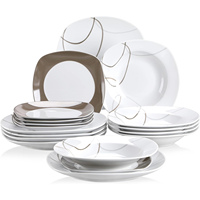 Services de table en céramique et porcelaine personnalisés, portables et réutilisables pour un usage domestique