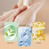 Lotion corporelle à la niacinamide, blanchissante, hydratante, nourrissante, parfumée au thé blanc