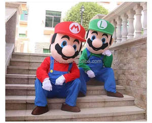 Funtoys <span class=keywords><strong>Costume</strong></span> de mascotte personnalisé pour adulte <span class=keywords><strong>Mario</strong></span> & Luigi 2 Cartoon Cosplay pour Halloween Anime <span class=keywords><strong>Carnaval</strong></span> Promotion - Product Image 5