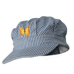 Bán Buôn Rửa Sạch Bông Trẻ Em Train Conductor Mũ Cổ Điển Train Kỹ Sư Conductor Của Có Thể Điều Chỉnh Cap - Product Image 6