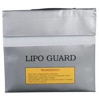Sac de sécurité ignifuge pour batterie Lipo RC Protection de charge Sac de protection anti-déflagrant 240X180X64MM