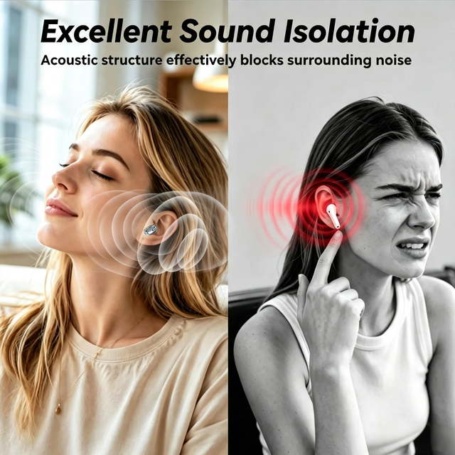 Best-Selling Wireless Earbuds: Fashionable & Popular for Ear Comfort