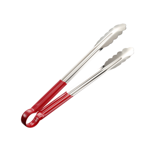 Pinze per alimenti in acciaio inossidabile in Silicone clip per Barbecue resistenti al calore pinze per Barbecue da cucina 4005096 - Product Image 2