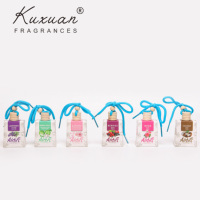 Pendentif d'aromathérapie de 8ml, soigneusement orné de pierres naturelles. Le parfum longue durée persiste