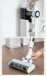 Aspirateur sans fil auto-vidant avec station de charge et brosse LED pour sols, idéal pour la maison - Product Image 2