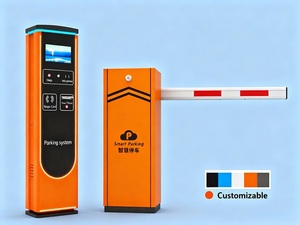 <strong>Smart</strong> <strong>Parking</strong> Card <strong>Management</strong> System License Plate Recognition Camera Barrier Gate With Automatic Ticket Dispenser System - Product Image 6