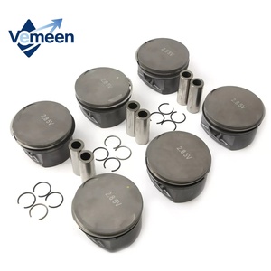 Jeu de pistons 82,51 mm compatible avec VW Passat Audi A6 S6 <span class=keywords><strong>2</strong></span>.8L AHA 078107065AF 078107103AF 078107103AJ 06A198151C N90558301 - Product Image 5