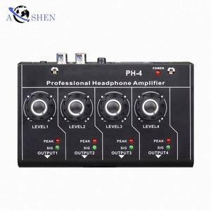 Amplificateur de casque professionnel portable 4 canaux pour moniteur audio - Product Image 1