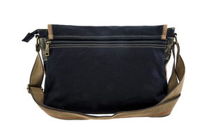 gio trekking vecchio cerato cuoio della tela di canapa zaino di tela sacchetto del messaggero del sacchetto di spalla 17SC-6398D - Product Image 4