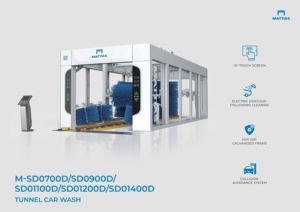 Tunnel Car <strong>Wash</strong> 14 Brushes Contact Fully Automatic Car Washing Robot Equipment Drying and Waxing Unmanned Self-service - Product Image 3