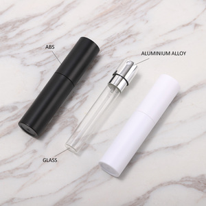 Hot bán 10ml Twist Up ABS Mini Nước hoa bơm lại chai màu đen và trắng du lịch nước hoa atomizer cho các bên, quà tặng, ngày - Product Image 4