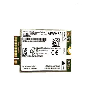 Pour la SIERRA EM7430 DW5816e GOBI6000 Cat6 300M 1102526 LTE DW5816e pour DELL Latitude 7280 7285 7290 7389 7390 7480 7490 E7470 GWH6