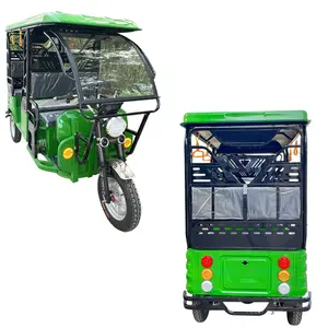 Estilo Popular Índia Modelo Passageiro Elétrico Auto Rickshaw Tuk Tuk