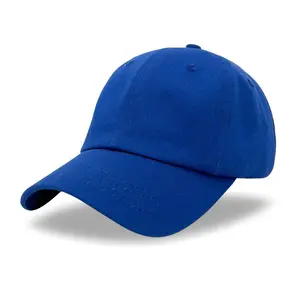 Cappellini sportivi morbidi con Logo ricamato personalizzato cappellino da Baseball per uomo in cotone tinta unita di alta qualità all'ingrosso