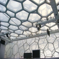 Usine pas cher prix haute qualité etfe structures auvent abri membrane architecturale