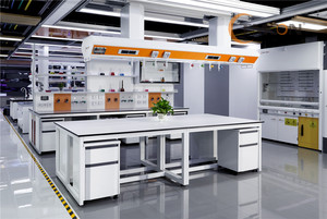 Mesa de Laboratorio Móvil con Ruedas - Banco de Trabajo Flexible para Cuarto Limpio y Laboratorio de Pruebas, Fácil de Mover - Product Image 2