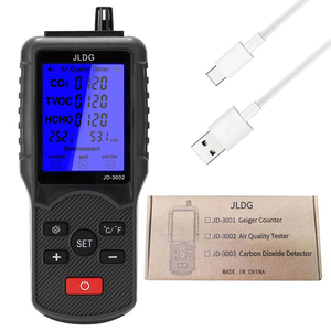 Analyseur numérique de CO2 et de TVOC JD-3002, testeur de qualité de l'air, technologie NDIR, dispositif de mesure de la température et de l'<span class=keywords><strong>humidité</strong></span> de haute précision - Product Image 3