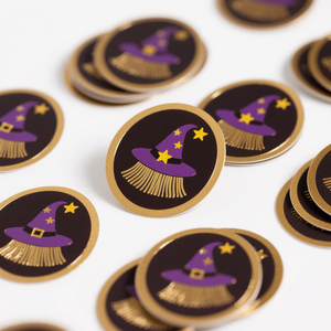 Personnaliser les autocollants d'étiquettes Round Label Roll Stickers pour sceller les étiquettes - Product Image 2