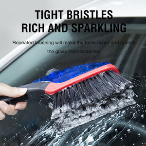 <span class=keywords><strong>Brosse</strong></span> de nettoyage portable AIDO AD-02126 <span class=keywords><strong>avec</strong></span> réservoir d'eau et de savon intégré, poils noirs doux (6 cm) pour le <span class=keywords><strong>lavage</strong></span> extérieur des voitures - Product Image 5