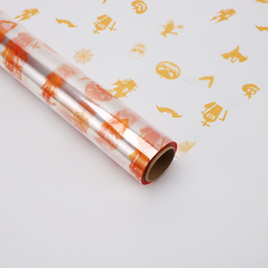 Rouleau transparent imprimé 40cm <span class=keywords><strong>X</strong></span> 30m Emballage élégant <span class=keywords><strong>Halloween</strong></span> pour bouquets et cadeaux - Product Image 2