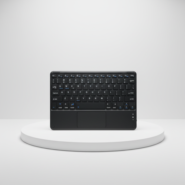 Wholesale Wireless USB Keyboard with Touchpad BT 5.0 Compatible Touchscreen for iPad 10.2'' 10.5'' Black Switch US Layout