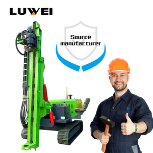 Bán Chạy nhất máy Đóng cọc di động thiết bị lái xe hiệu quả để lắp đặt cấu trúc lắp quang điện - Product Image 1