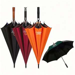 Parapluie de golf de luxe promotionnel de qualité supérieure, 27 pouces, ouverture automatique, grand format, coupe-vent, pas cher, avec logo personnalisé - Product Image 1