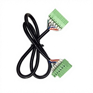 Kabel Harness Terminal Hijau 7Pin Custom, Kabel Transmisi Sinyal Kontrol Industri, Kabel Multi-core Bersertifikasi UL - Product Image 1