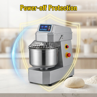 Mélangeur de poudre électrique industriel SK-80T, lot de 2, grande capacité, en acier inoxydable 304, tout-en-un pour usine de boulangerie