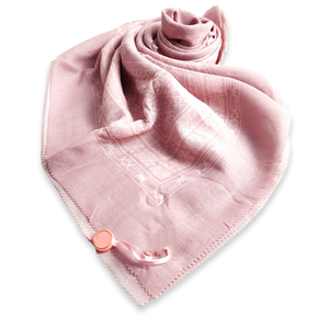 High Quality Hijab Hanako Series Short Sleeve Navy Cotton Hijab <b>Scarf</b> Digital Printing for Muslim Women for Spring Season - Product Image 4