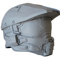 Helm Astronot Keren Titanfall Custom 3D Print untuk Cosplay, Dekoratif, Tahan Lama, Terbuat dari Resin ABS, Logam CNC, dan Plastik