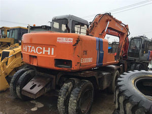 Usado en buenas condiciones EX100W Excavadora de ruedas EX100W/EX100W/ZX70 en precio barato - Product Image 4