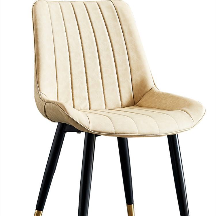 เก้าอี้เลานจ์ฝรั่งเศสสีเบจ