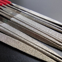 Outil d'affûtage en diamant compact à 5 formes-Kit de lime portable pour le meulage sur site du métal, de la pierre et du plastique
