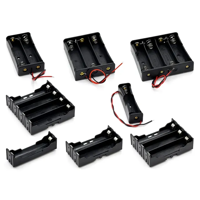 Pin 18650 1/2/3/4 DIY lithium battery case /18650 battery holder / 1/2/3/4 cable Customize China Manufacturer