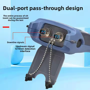 Pengukur daya optikal NK-307 genggam, untuk deteksi jaringan PON, tes Online antarmuka UPC/APC, peralatan serat optik <span class=keywords><strong>Router</strong></span> GPRS - Product Image 6