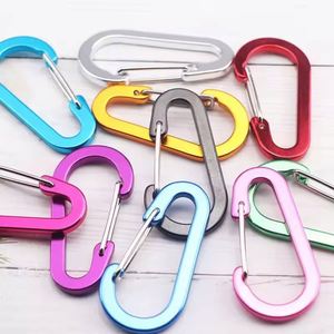 Clip haute résistance résistant à l'usure, 6 pièces, polyvalent pour la fixation d'équipements, la randonnée et les essentiels de voyage - Product Image 2