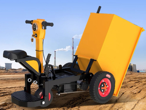 Camions à benne basculante électriques à trois roues personnalisables, mini cadre métallique, bac à cendres pour l'agriculture, outil industriel, plateforme de stockage, OEM - Product Image 3