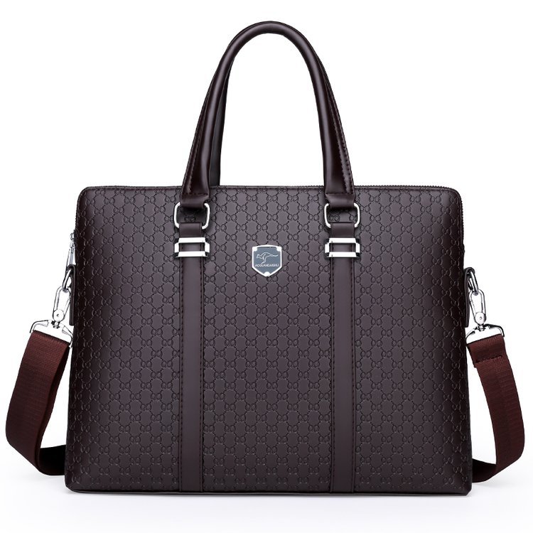 Новый стиль деловые поездки деловой горизонтальный мужской портфель для ноутбука большой вместимости