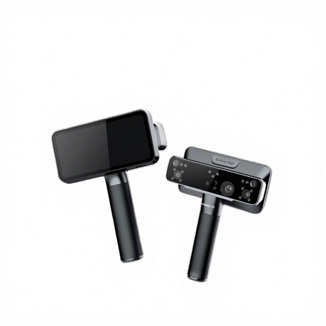 Shining3D EinScan Rigil Wireless Handheld 3D Scanner Blue Laser & Infrared Portable 3D Scanning Machine for Reverse Engineering