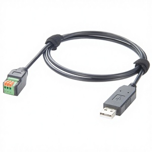 <span class=keywords><strong>Cable</strong></span> Adaptador Convertidor de Puerto Serie USB FTDI a RS485 de 1m, 3 Pines, Macho/Hembra, con Botón de Presión, Herramienta UART <span class=keywords><strong>Modbus</strong></span> sin Necesidad de Instalación - Product Image 4