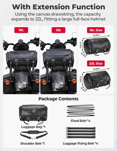 Sac à dos étanche et durable pour sports nautiques, voile, canoë, rafting, moto, océan, voyage, avec roulettes - Échantillon gratuit - Product Image 3